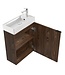Toiletmeubel Keno 50cm - walnoot bruin