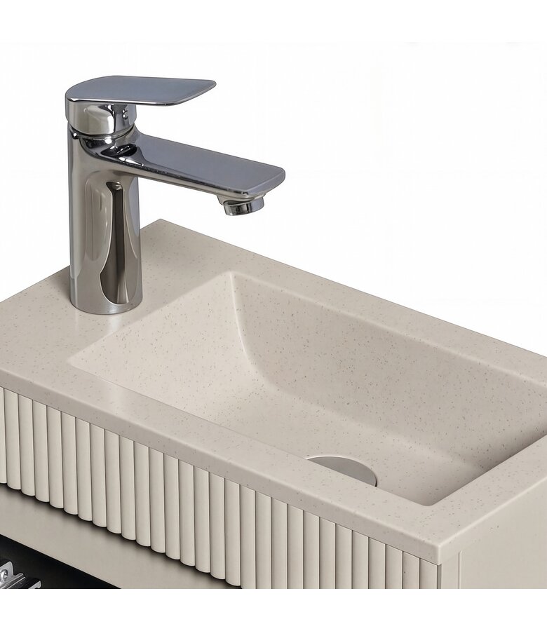 Toiletmeubel Thermis 40cm - beige - beige wastafel