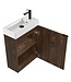 Toiletmeubel Keno 50cm - walnoot bruin