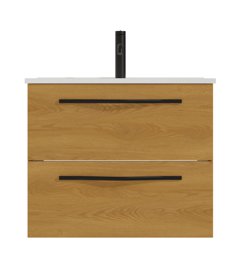 Badkamermeubel set Reno 60cm - eiken