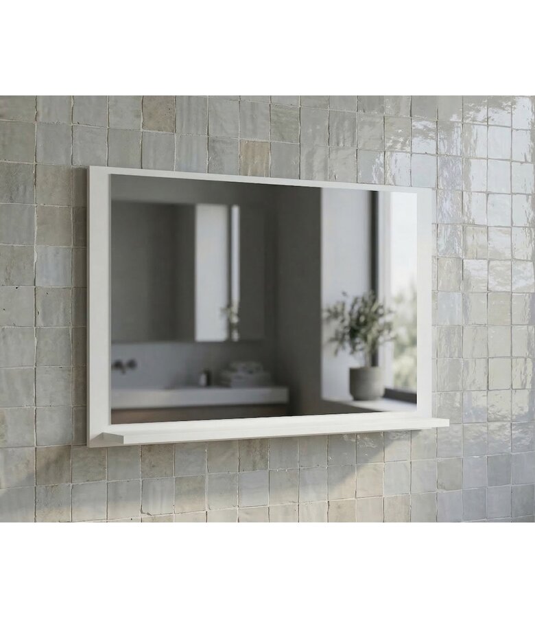 Spiegel Bravos  80 x 12 x 50 cm - wit