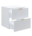 Wastafelkast Borneo 60 x 49 x 63 cm - mat wit
