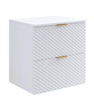 Wastafelkast Borneo 60 x 49 x 63 cm - mat wit