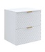 Wastafelkast Borneo 60 x 49 x 63 cm - mat wit