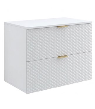 Wastafelkast Borneo 80 x 49 x 63 cm - mat wit