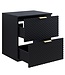 Wastafelkast Borneo 60 x 49 x 63 cm - mat zwart