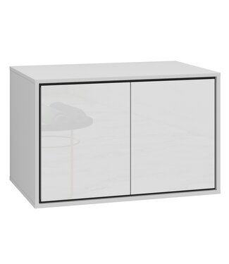 Wastafelkast Capri 78 x 48 x 51 cm - hoogglans wit