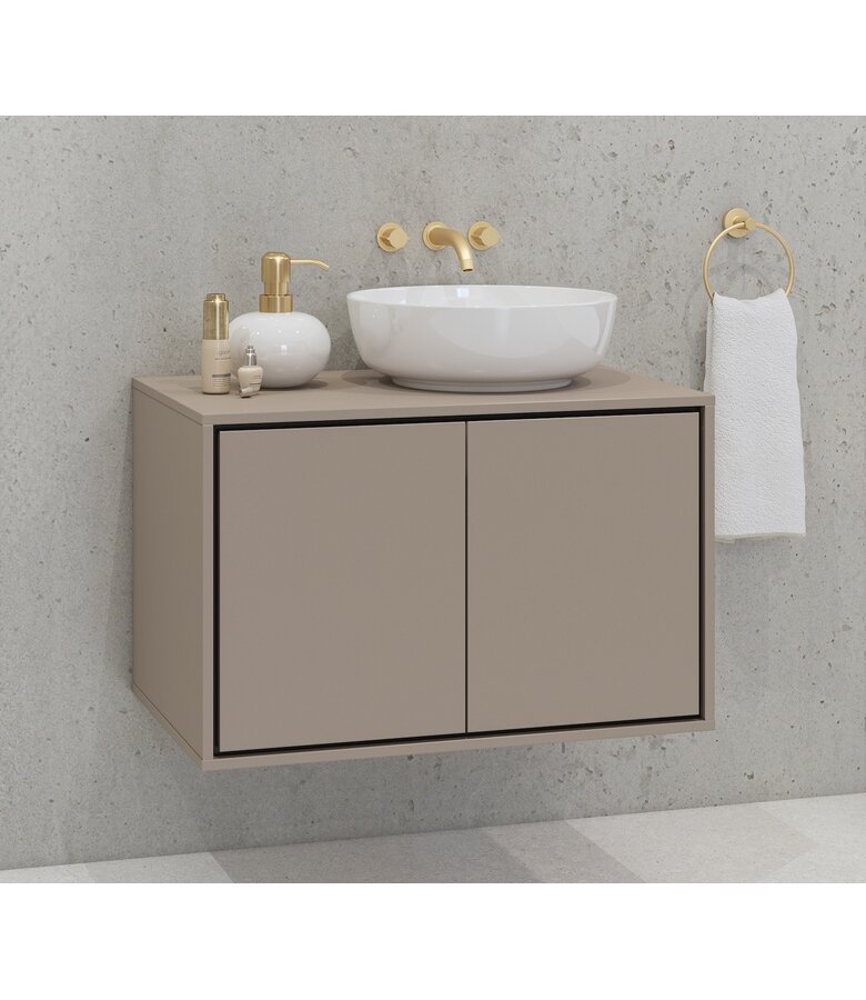 Wastafelkast Capri 78 x 48 x 51 cm - beige