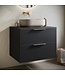 Wastafelkast Rimini - 60 x 46 x 46 cm - mat zwart