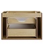 Wastafelkast Cremona met blad - 80 x 46 x 54 cm - eiken