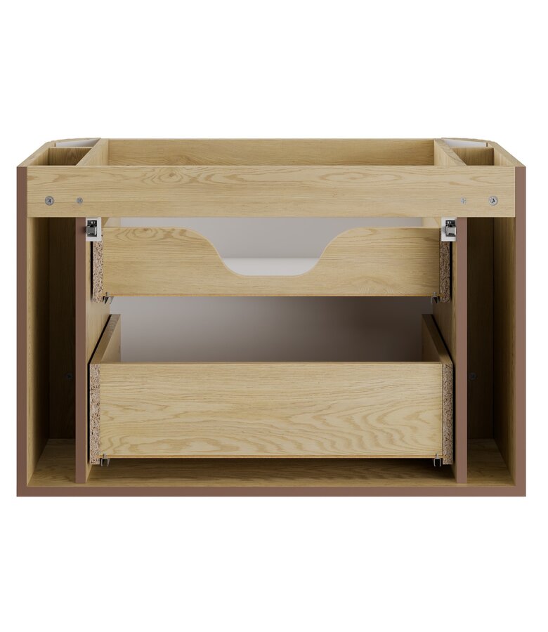 Wastafelkast Cremona met blad - 80 x 46 x 54 cm - eiken