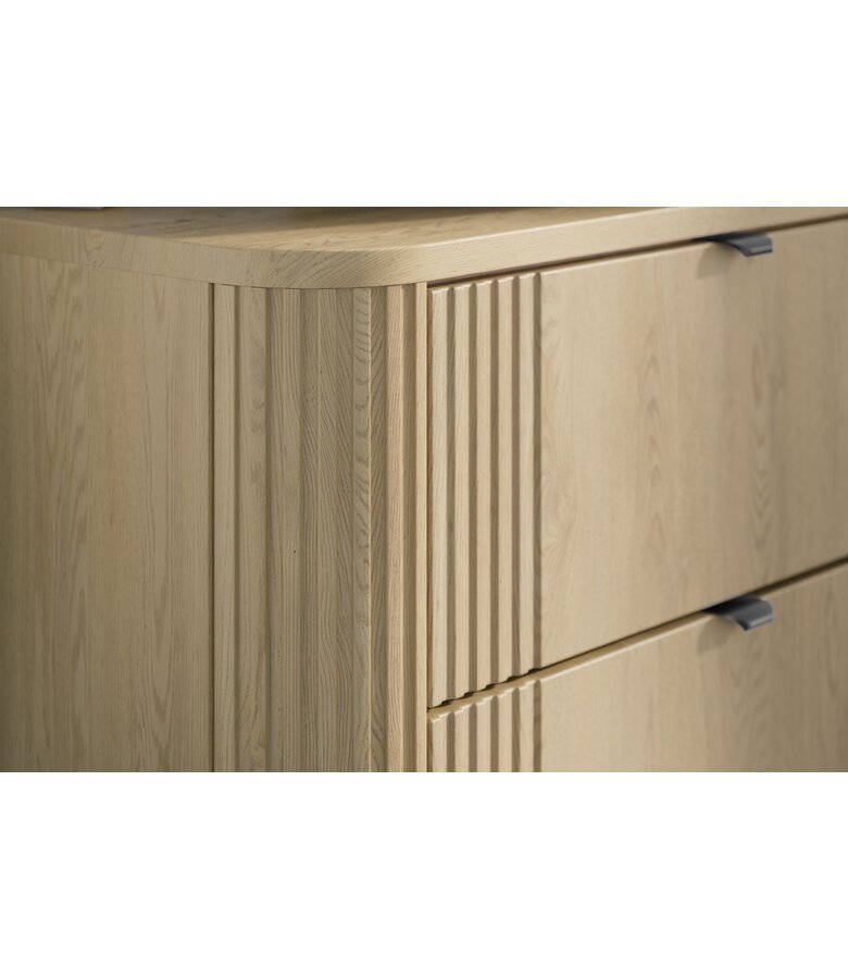 Wastafelkast Cremona met blad - 80 x 46 x 54 cm - eiken