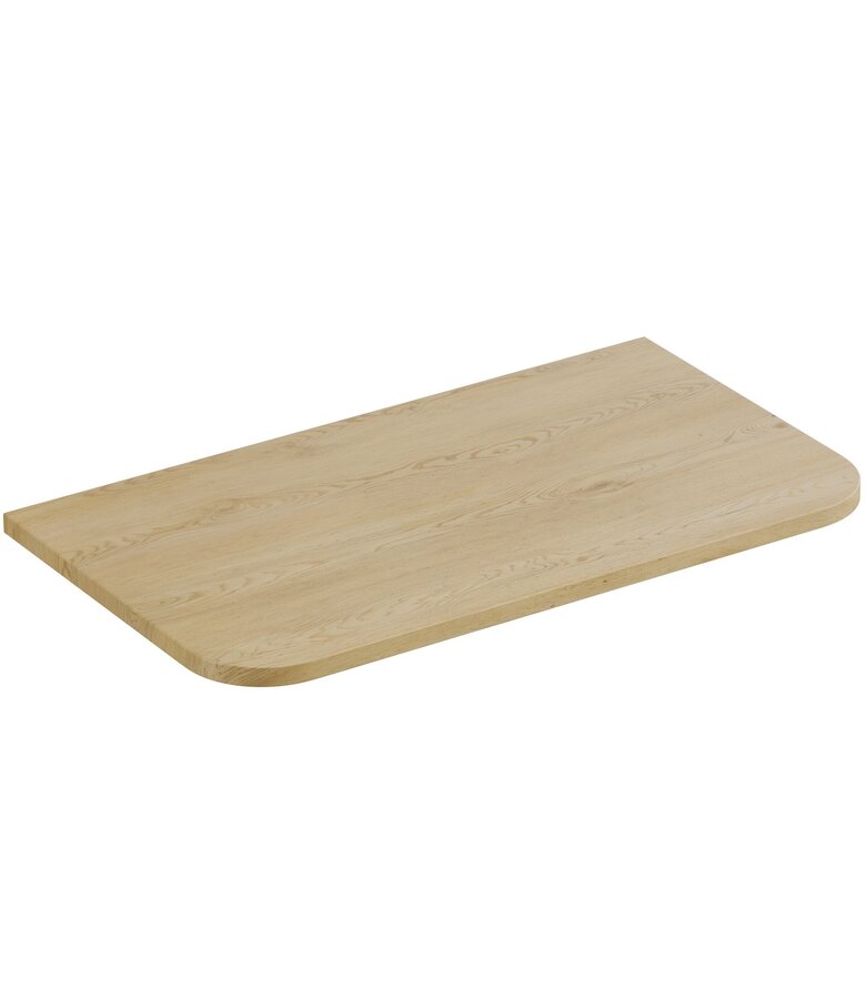 Wastafelkast Cremona met blad - 80 x 46 x 54 cm - eiken