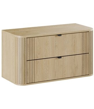 Wastafelkast Cremona met blad - 100 x 46 x 54 cm - eiken