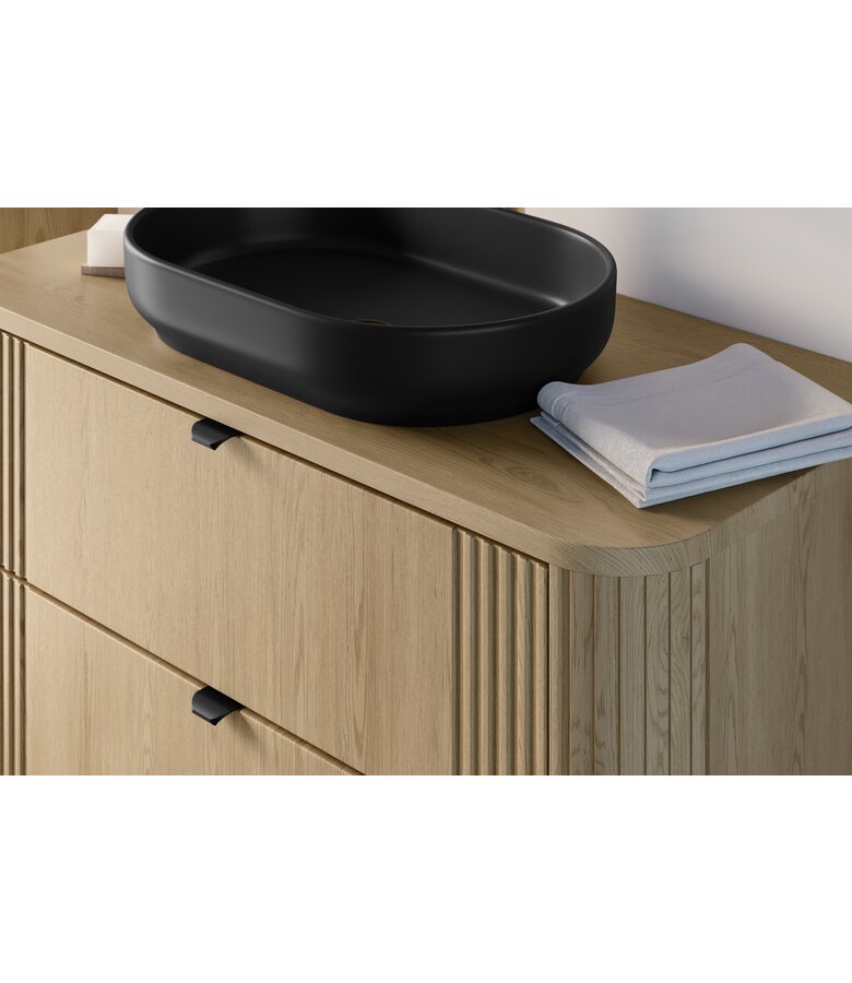 Wastafelkast Cremona met blad - 100 x 46 x 54 cm - eiken