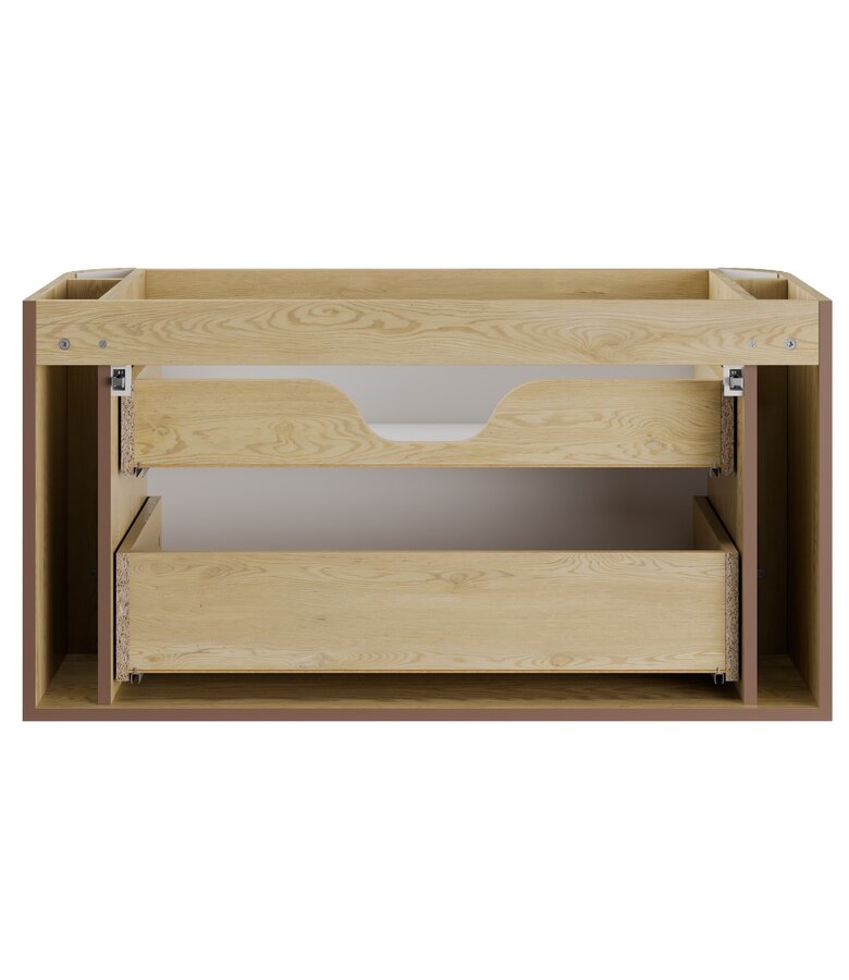 Wastafelkast Cremona met blad - 100 x 46 x 54 cm - eiken