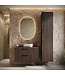 Badkamerkast Rimini 38 x 33  x 170 cm - walnoot bruin