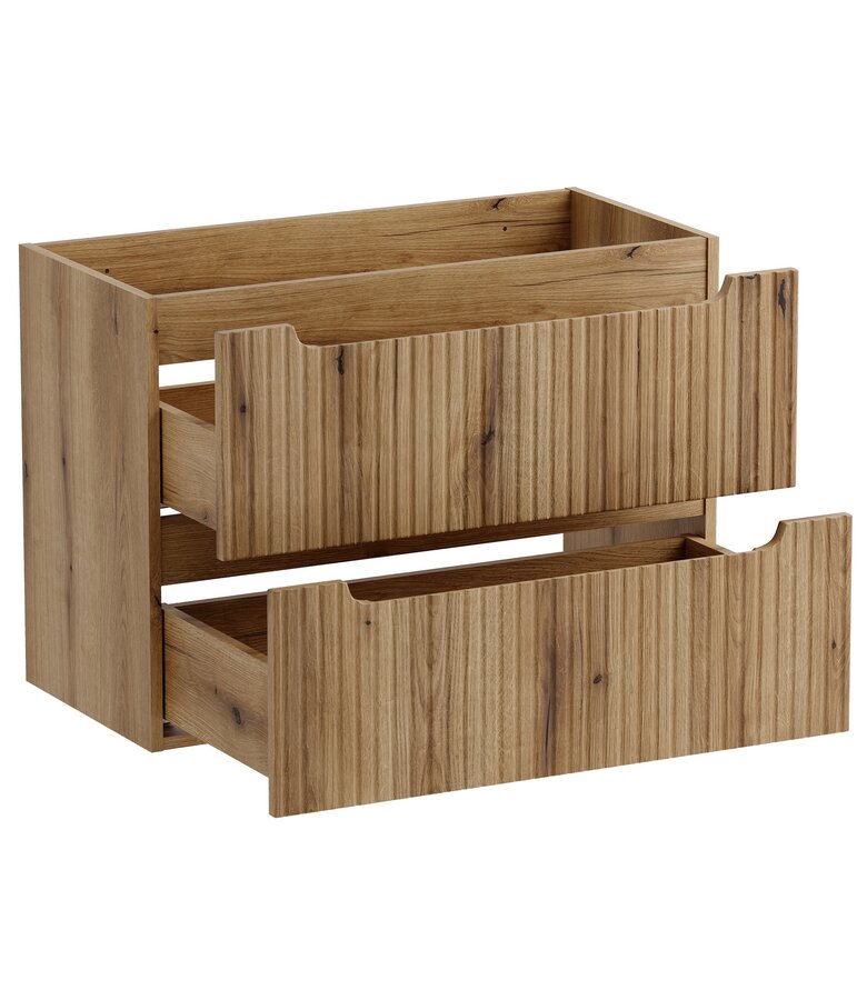 Badkamermeubel Nova 80 x 40 x 58 cm - eiken