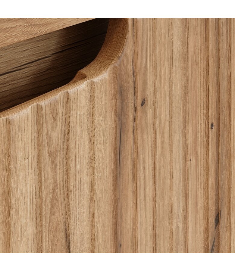 Badkamermeubel Nova 80 x 40 x 58 cm - eiken