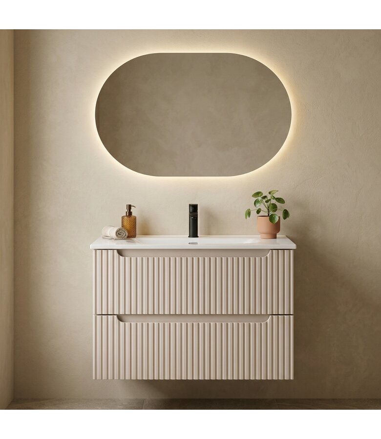 Badkamermeubel Nova 80 x 40 x 58 cm - beige