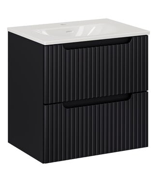 Badkamermeubel Nova 60 x 40 x 58 cm - mat zwart