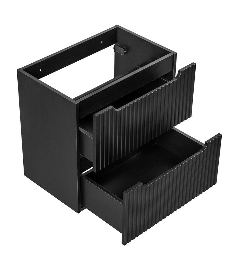 Badkamermeubel Nova 60 x 40 x 58 cm - mat zwart