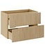 Badkamermeubel Nordic 80 x 46 x 58 cm - eiken