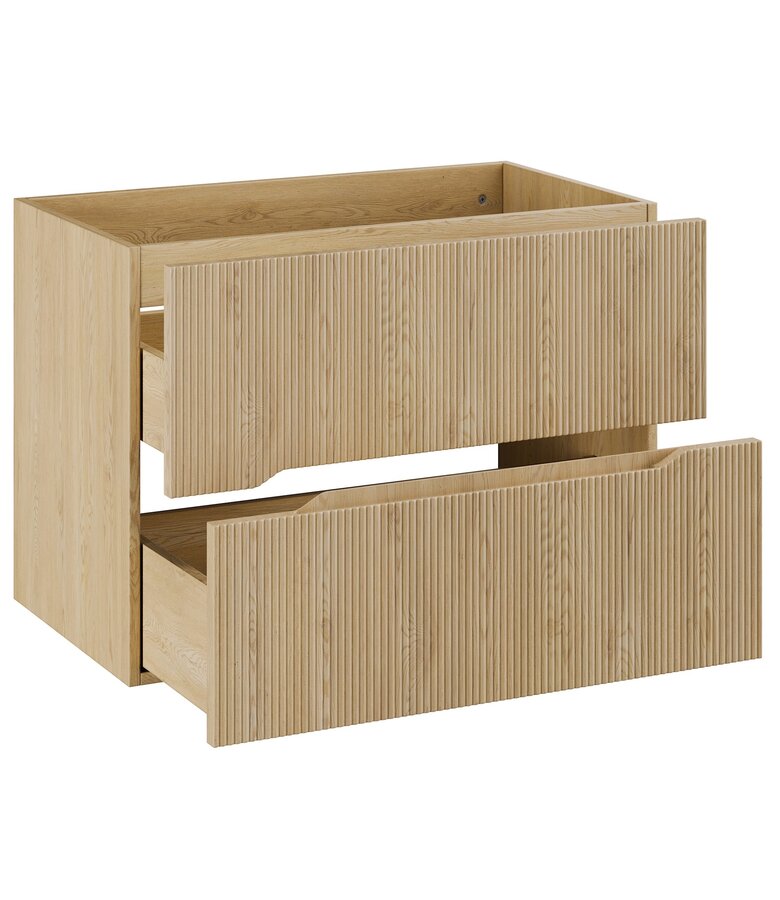 Badkamermeubel Nordic 80 x 46 x 58 cm - eiken