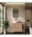 Wastafelkast Nordic met blad - 80 x 46 x 59 cm - eiken
