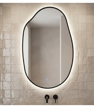 Spiegel Globe LED - 52 x 84 cm