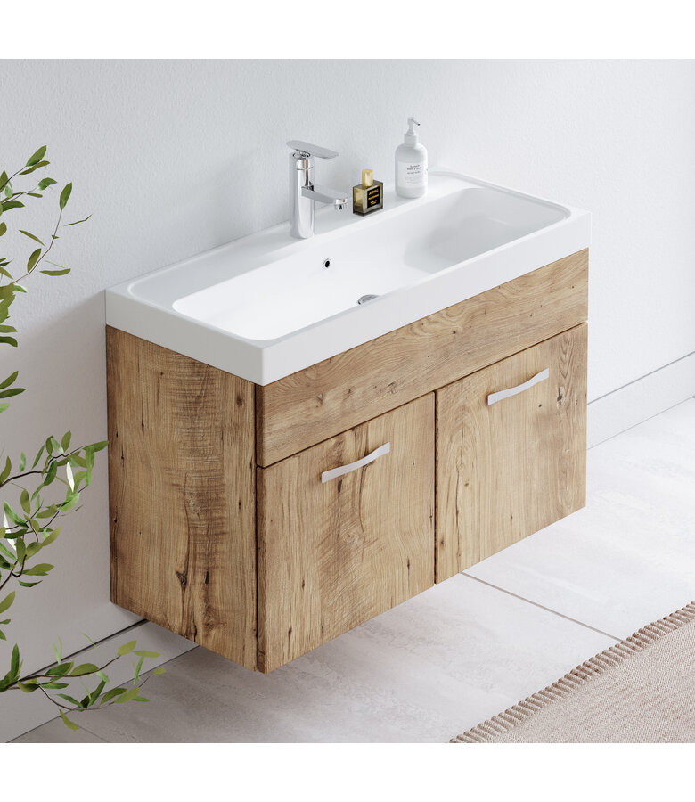 Wastafel Paso 80cm - wit