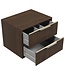 Wastafelkast Rimini - 60 x 46 x 46 cm - walnoot bruin