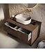 Wastafelkast Rimini - 80 x 46 x 46 cm - walnoot bruin
