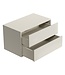 Wastafelkast Mali - 80 x 46 x 49 cm - beige