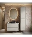Wastafelkast Mali met kolomkast - 80 x 46 x 54 cm - beige