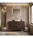 Wastafelkast Rimini - 100 x 46 x 46 cm - walnoot bruin
