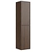 Wastafelkast Mali met kolomkast - 80 x 46 x 49 cm - walnoot bruin