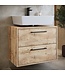 Wastafelkast Florence 60 x 35 x 47 cm - kastanje eiken