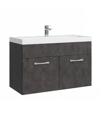 Badkamermeubel Paso 01 80cm - donker grijs