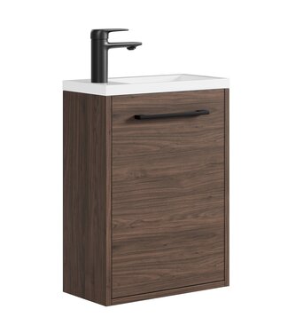 Toiletmeubel Florence 40cm - walnoot bruin
