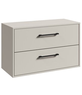 Wastafelkast Florence - 80 x 46 x 46 cm - beige