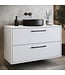 Wastafelkast Florence - 80 x 46 x 46 cm - mat wit