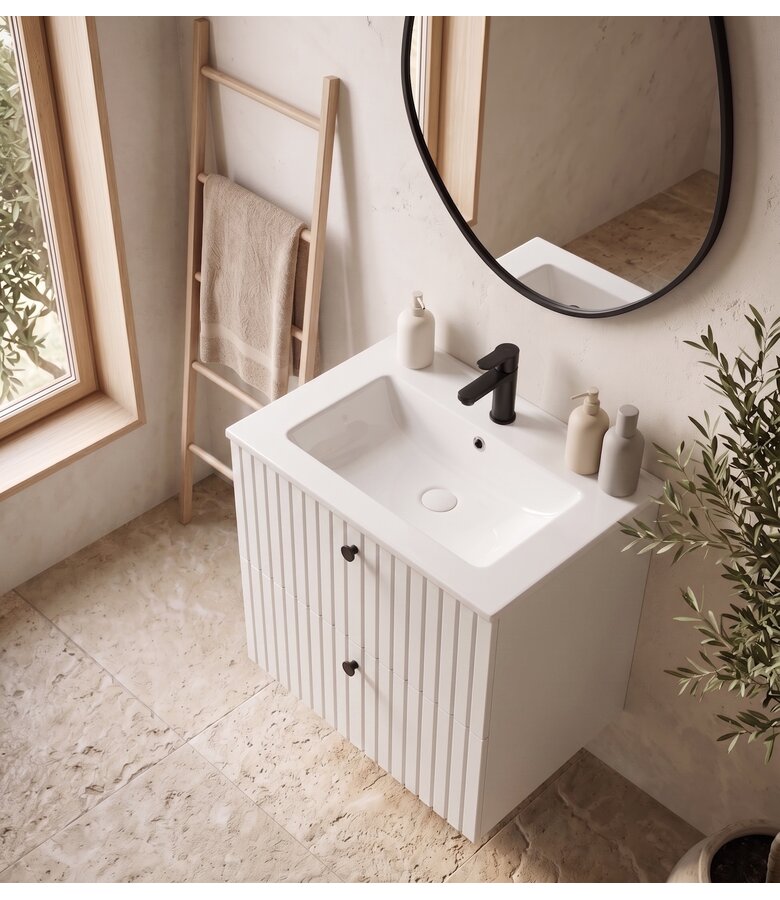 Badkamermeubel Fargo 60cm - mat wit