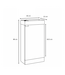Toiletmeubel Orion 40cm - beige