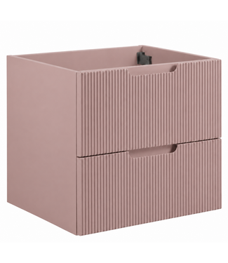 Wastafelkast Thermis 60 x 48 x 50 cm - mat roze