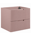 Wastafelkast Thermis 60 x 48 x 50 cm - mat roze