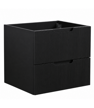 Wastafelkast Thermis 60 x 48 x 50 cm - mat zwart