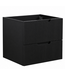 Wastafelkast Thermis 60 x 48 x 50 cm - mat zwart