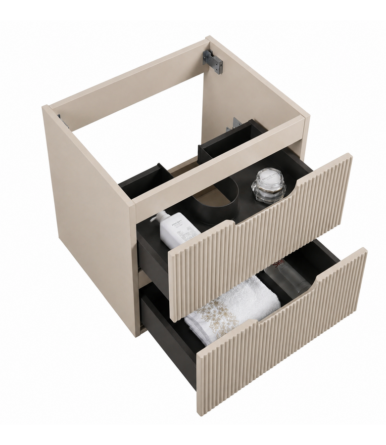 Wastafelkast Thermis 60 x 48 x 50 cm - beige