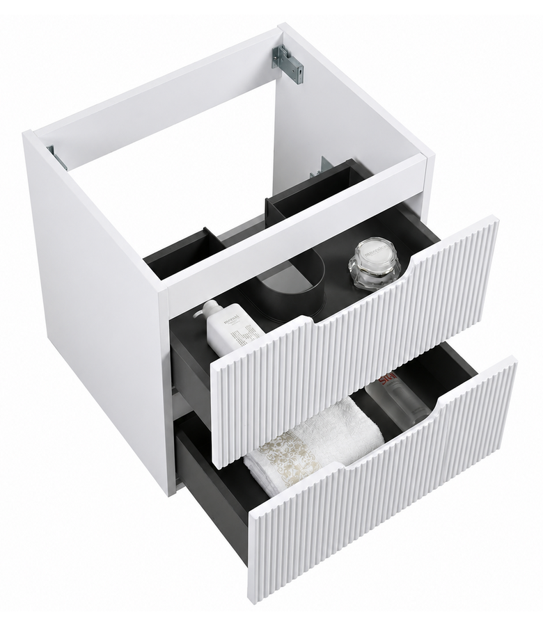 Wastafelkast Thermis 60 x 48 x 50 cm - wit